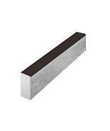 Камни бетонные бортовые Выбор БР 100.20.8 поребрик неполный Стандарт коричневый