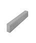 Камни бетонные бортовые Выбор БР 100.20.8 поребрик неполный Стандарт серый