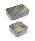 Плиты бетонные тротуарные Выбор КЛАССИКО - А.1.КО.4 Листопад гл антрацит - 1