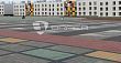 Тротуарная плитка Braer Лувр гранит серый 200х200х60 14,4м2/пал 1,98/пал - 3