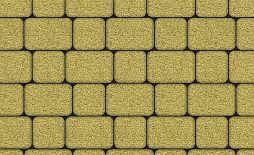 Плиты бетонные тротуарные Выбор КЛАССИКО - А.1.КО.4 Гранит желтый