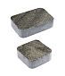 Плиты бетонные тротуарные Выбор КЛАССИКО - А.1.КО.4 Листопад гр антрацит - 1
