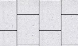 Плиты бетонные тротуарные Выбор ПРЯМОУГОЛЬНИК - Б.5.П.8 Стоунмикс белый