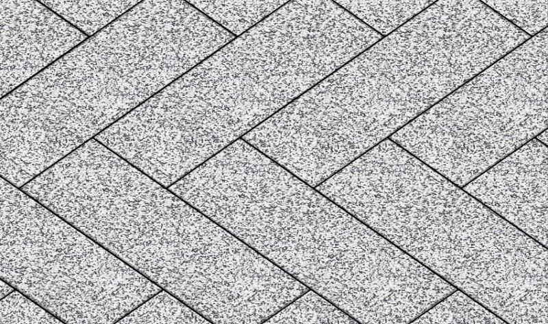 Плиты бетонные тротуарные Выбор ПРЯМОУГОЛЬНИК - Б.6.П.8 Стоунмикс белый с черным