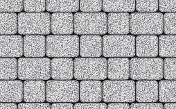 Плиты бетонные тротуарные Выбор КЛАССИКО - А.1.КО.4 Стоунмикс белый с черным