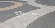 Плитка тротуарная Braer Классико круговая белый 60мм 11,4м2/пал 1,606т/пал - 2
