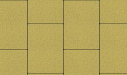 Плиты бетонные тротуарные Выбор ПРЯМОУГОЛЬНИК - Б.5.П.8 Стандарт желтый