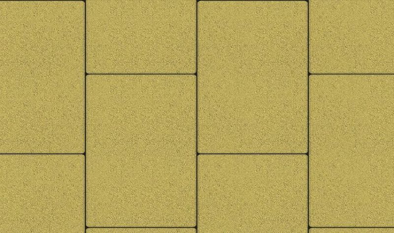 Плиты бетонные тротуарные Выбор ПРЯМОУГОЛЬНИК - Б.5.П.8 Стандарт желтый
