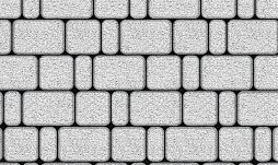 Плиты бетонные тротуарные Выбор КЛАССИКО - Б.1.КО.6М Гранит белый