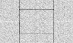 Плиты бетонные тротуарные Выбор КВАДРАТ - Б.5.К.6 Гранит белый