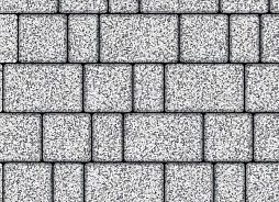 Плиты бетонные тротуарные Выбор СТАРЫЙ ГОРОД - Б.1.Фсм.8 Стоунмикс белый с черным