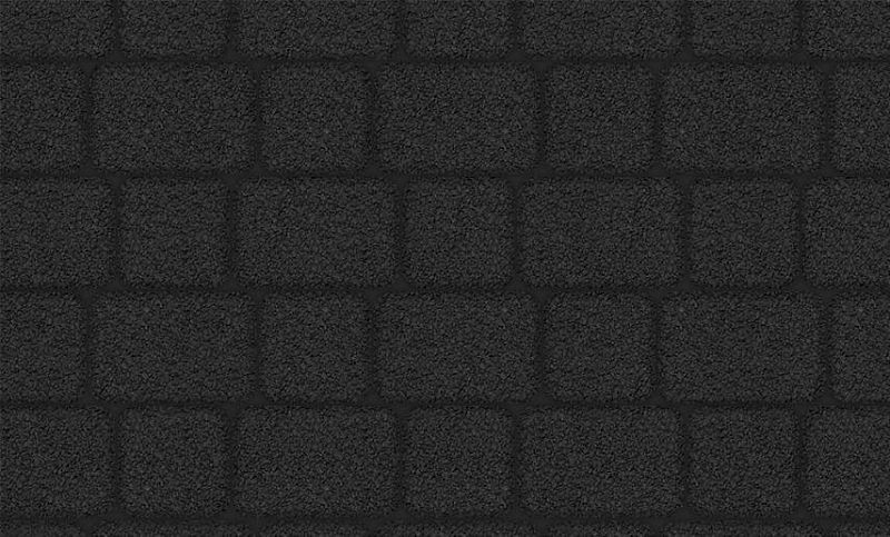Плиты бетонные тротуарные Выбор КЛАССИКО - А.1.КО.4 Гранит черный
