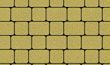 Плиты бетонные тротуарные Выбор КЛАССИКО - А.1.КО.4 Стандарт желтый