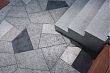 Плиты бетонные тротуарные Выбор ОРИГАМИ - Б.4.Фсм.8 Стоунмикс белый с черным  - 2