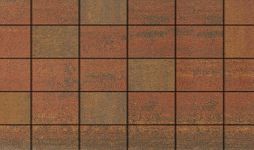 Плиты бетонные тротуарные Выбор КВАДРАТ - Б.2.К.6 Листопад гл арабская ночь