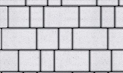 Плиты бетонные тротуарные Выбор СТАРЫЙ ГОРОД - Б.1.Фсм.6 Стоунмикс белый