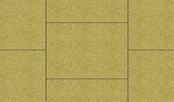 Плиты бетонные тротуарные Выбор КВАДРАТ - Б.5.К.6 Гранит желтый