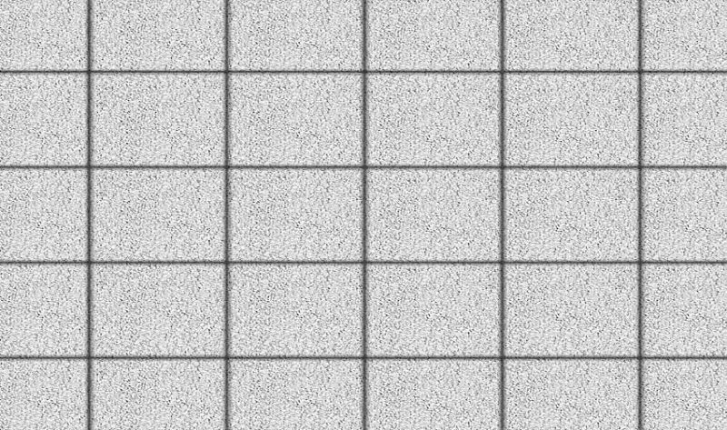 Плиты бетонные тротуарные Выбор КВАДРАТ - Б.2.К.6 Гранит белый