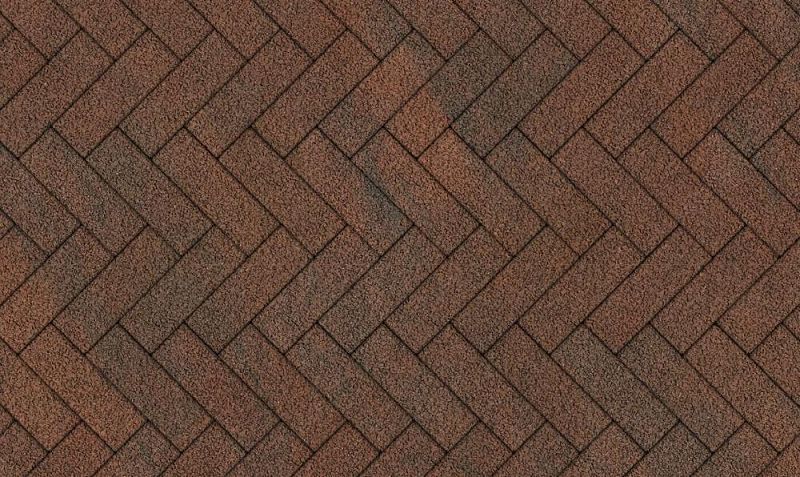 Плиты бетонные тротуарные Выбор ПАРКЕТ - Б.4.П.6 Листопад гр клинкер