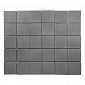 Тротуарная плитка Braer Лувр серый 200х200х60 14,4м2/пал 1,96т/пал - 5