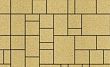 Плиты бетонные тротуарные Выбор МЮНХЕН - Б.2.Фсм.6 Гранит желтый