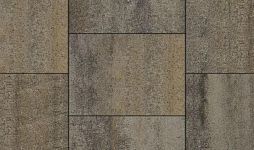Плиты бетонные тротуарные Выбор КВАДРАТ - Б.5.К.6 Искусственный камень Базальт