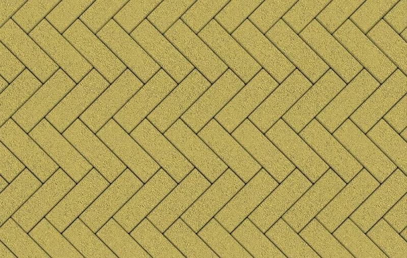Плиты бетонные тротуарные Выбор ПАРКЕТ - Б.4.П.6 Стандарт желтый