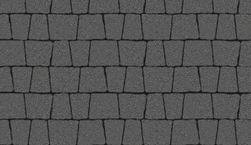 Плиты бетонные тротуарные Выбор АНТИК - Б.2.А.6 Стандарт серый