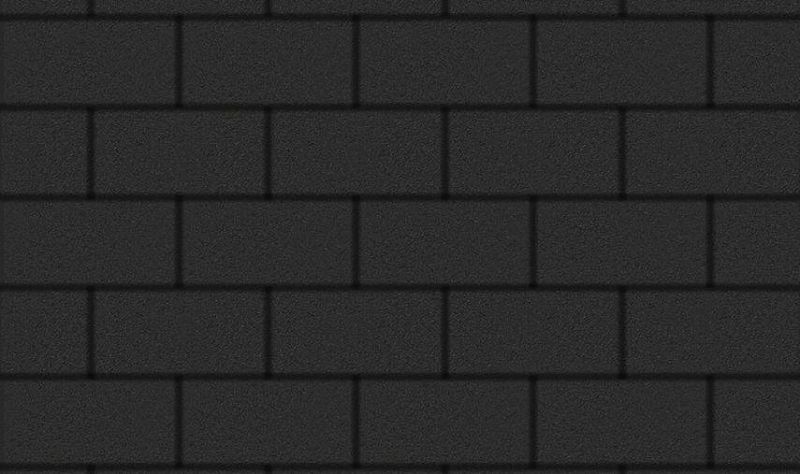 Плиты бетонные тротуарные Выбор ПРЯМОУГОЛЬНИК - А.2.П.4 Стандарт черный