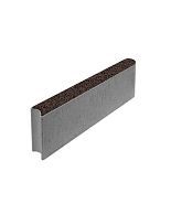 Камни бетонные бортовые Выбор БРШ 50.20.8М шарнирный неполный Гранит коричневый