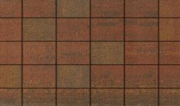 Плиты бетонные тротуарные Выбор КВАДРАТ - Б.2.К.6 Листопад гр арабская ночь
