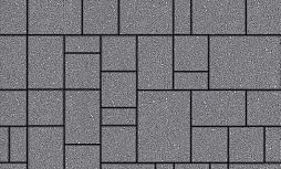 Плиты бетонные тротуарные Выбор МЮНХЕН - Б.2.Фсм.6 Гранит серый