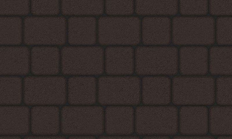Плиты бетонные тротуарные Выбор КЛАССИКО - А.1.КО.4 Стандарт коричневый