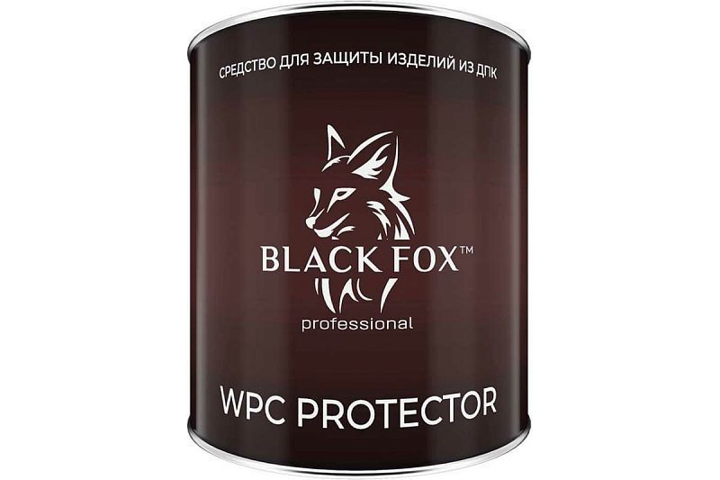 Масло Black Fox WPC Protector для террасной доски ДПК 2,5л (бесцвет.)