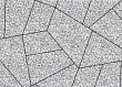 Плиты бетонные тротуарные Выбор ОРИГАМИ - Б.4.Фсм.8 Стоунмикс белый с черным 