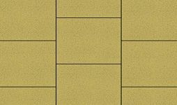 Плиты бетонные тротуарные Выбор КВАДРАТ - Б.6.К.6 Стандарт желтый