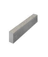 Камни бетонные бортовые Выбор БР 100.20.8 поребрик неполный Гранит белый