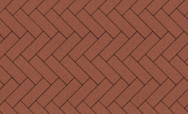 Плиты бетонные тротуарные Выбор ПАРКЕТ - Б.4.П.6 Стандарт красный