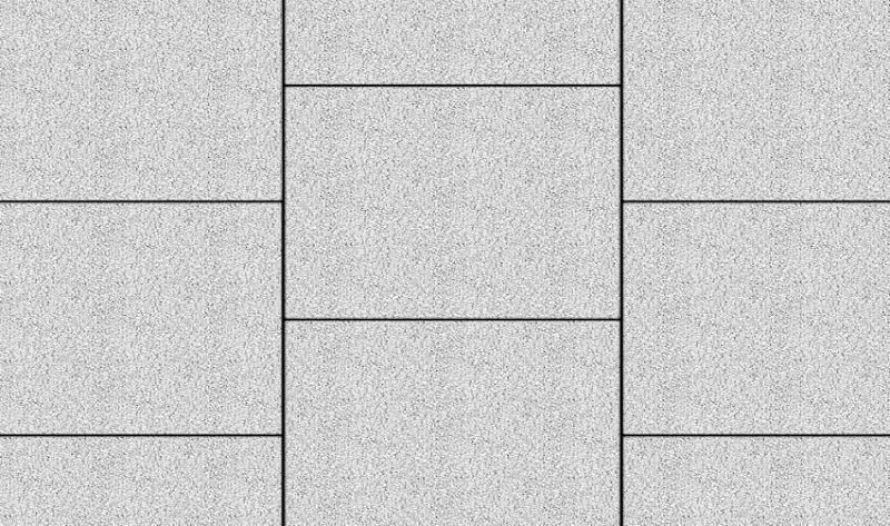 Плиты бетонные тротуарные Выбор КВАДРАТ - Б.6.К.6 Гранит белый