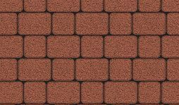Плиты бетонные тротуарные Выбор КЛАССИКО - А.1.КО.4 Гранит красный
