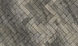 Плиты бетонные тротуарные Выбор ПАРКЕТ - Б.4.П.6 Листопад гр антрацит