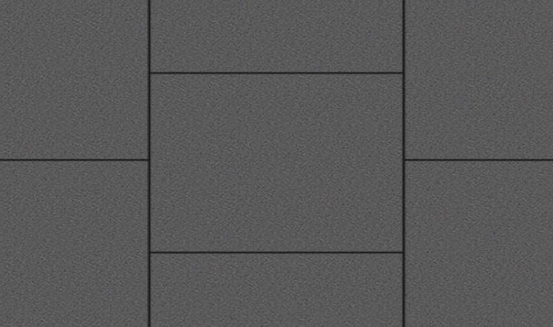 Плиты бетонные тротуарные Выбор КВАДРАТ - Б.5.К.6 Стандарт серый