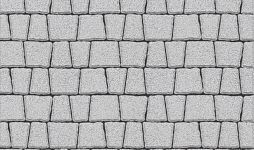 Плиты бетонные тротуарные Выбор АНТИК - Б.2.А.6 Стандарт белый