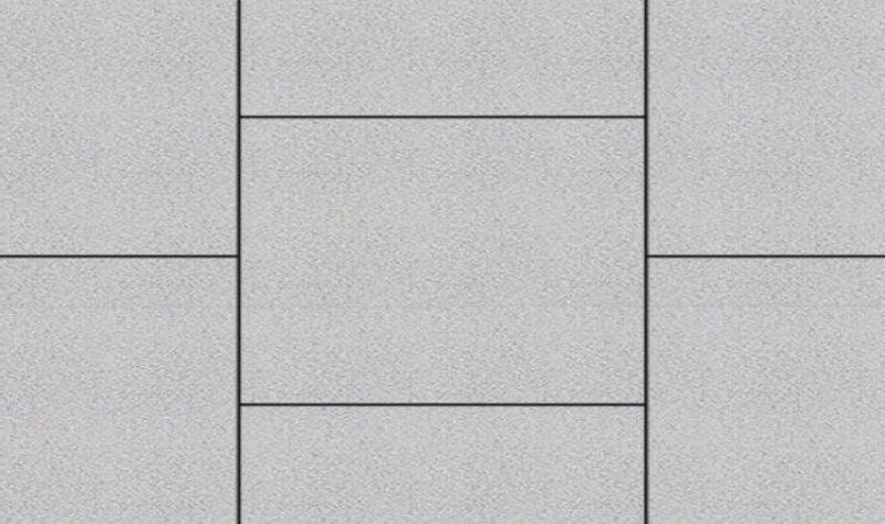 Плиты бетонные тротуарные Выбор КВАДРАТ - Б.5.К.6 Стандарт белый