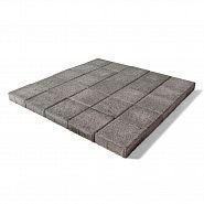 Тротуарная плитка Braer Лувр гранит серый 200х200х60 14,4м2/пал 1,98/пал