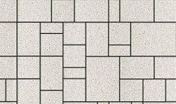 Плиты бетонные тротуарные Выбор МЮНХЕН - Б.2.Фсм.6 Гранит белый