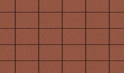 Плиты бетонные тротуарные Выбор КВАДРАТ - Б.2.К.6 Стандарт красный