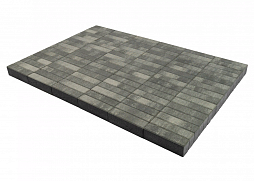 Тротуарная плитка Braer Паркет Color Mix Туман 620*50 60мм 12,24м2/пал 1,65т/пал
