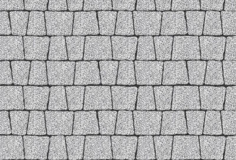 Плиты бетонные тротуарные Выбор АНТИК - Б.2.А.6 Стоунмикс белый с черным