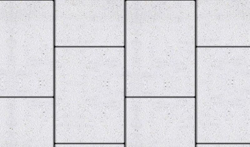Плиты бетонные тротуарные Выбор ПРЯМОУГОЛЬНИК - Б.5.П.8 Стоунмикс белый
